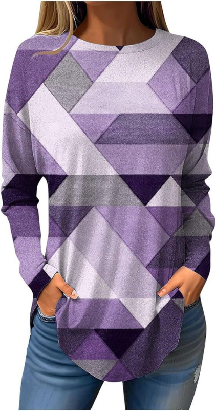 Piiriülene väliskaubandus, uued Euroopa ja Ameerika pullover-lilledega sügis- ja talvised ümara kaelusega naiste jakid, 3D-printimine partii figuuriks