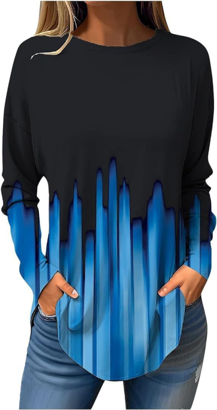 Piiriülene väliskaubandus, uued Euroopa ja Ameerika pullover-lilledega sügis- ja talvised ümara kaelusega naiste jakid, 3D-printimine partii figuuriks