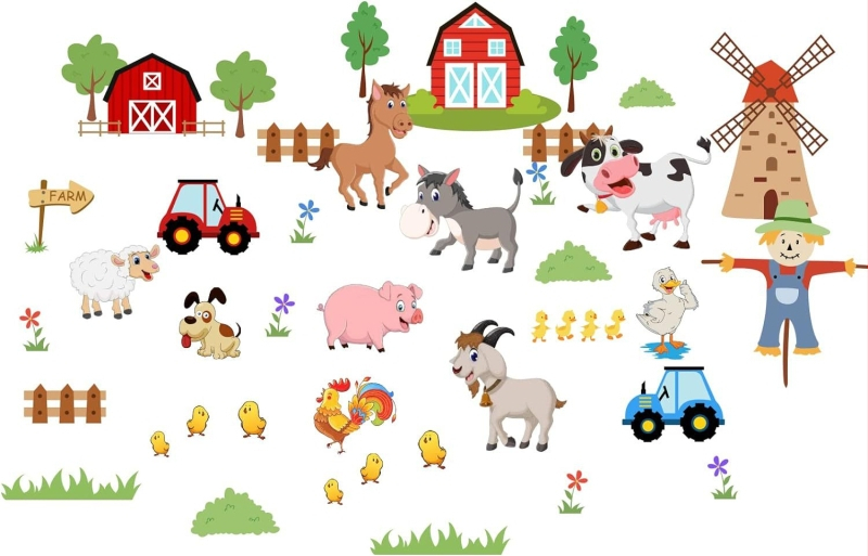 Eritellimusel valmistatud mitme stiiliga koomiksimaastiku, looduse, PVC-seina kleebised, kodu, magamistoa seinakaunistuse seinakleebised