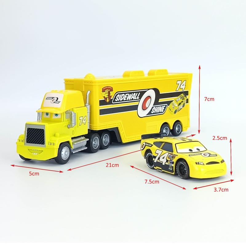 Car Story Uncle Mai Φορτηγό Container Racer Ολόσωμη φόρμα αυτοκινήτου από κράμα αλουμινίου για παιδιά