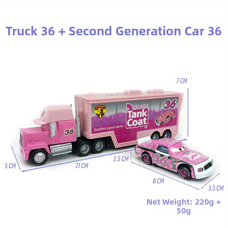 Car Story Uncle Mai Φορτηγό Container Racer Ολόσωμη φόρμα αυτοκινήτου από κράμα αλουμινίου για παιδιά