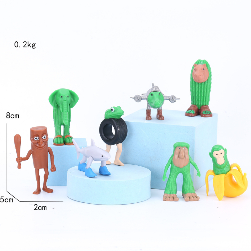 Piiriülene mägede ja merede klassika, figuuride kaunistused, Tungtungsahur, puidust pulkmees, kes kannab kingi, hainukk, hulgimüük