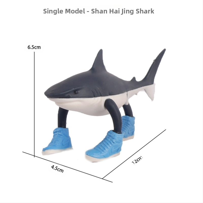 Piiriülene mägede ja merede klassika, figuuride kaunistused, Tungtungsahur, puidust pulkmees, kes kannab kingi, hainukk, hulgimüük