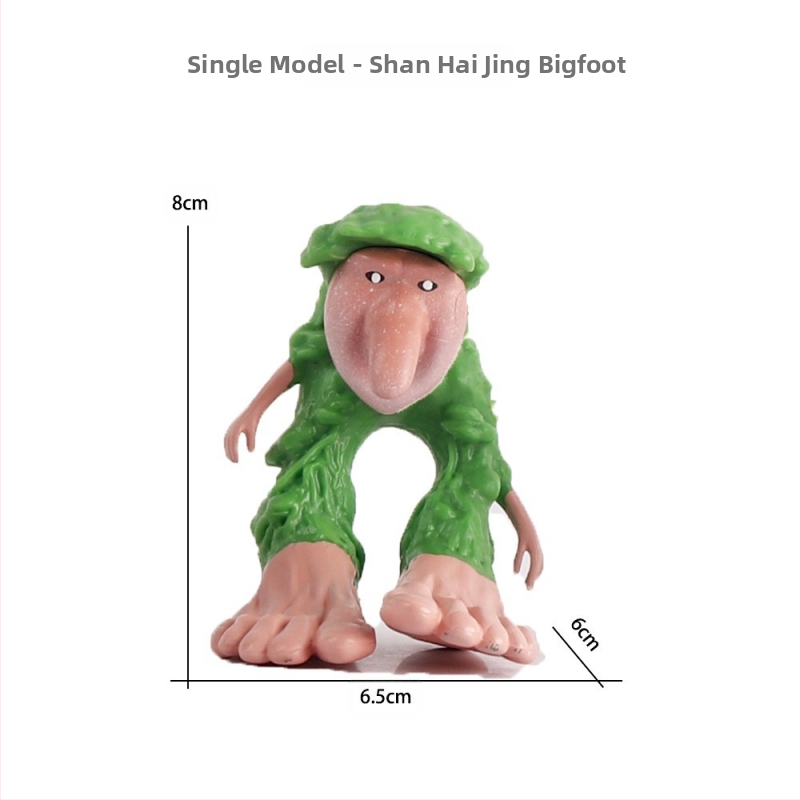 Piiriülene mägede ja merede klassika, figuuride kaunistused, Tungtungsahur, puidust pulkmees, kes kannab kingi, hainukk, hulgimüük