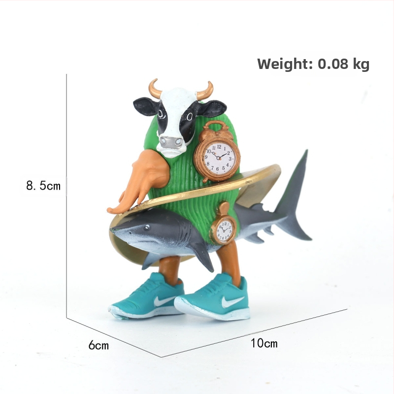 Piiriülene mägede ja merede klassika, figuuride kaunistused, Tungtungsahur, puidust pulkmees, kes kannab kingi, hainukk, hulgimüük