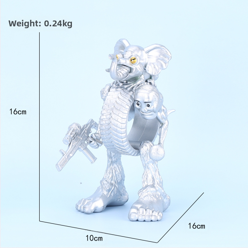 Piiriülene mägede ja merede klassika, figuuride kaunistused, Tungtungsahur, puidust pulkmees, kes kannab kingi, hainukk, hulgimüük