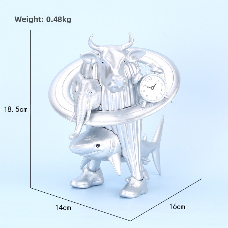 Piiriülene mägede ja merede klassika, figuuride kaunistused, Tungtungsahur, puidust pulkmees, kes kannab kingi, hainukk, hulgimüük