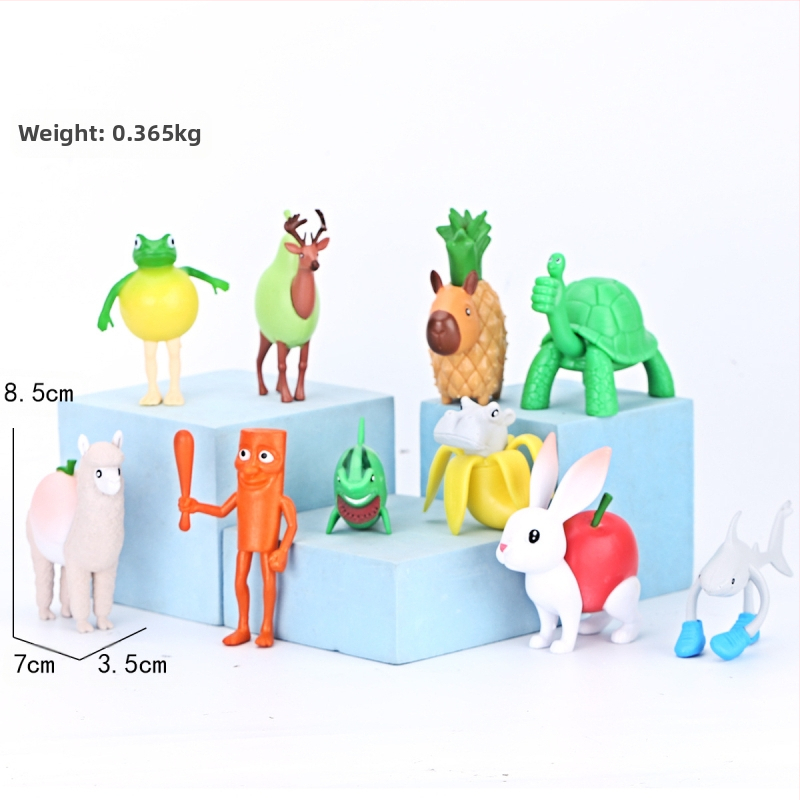 Piiriülene mägede ja merede klassika, figuuride kaunistused, Tungtungsahur, puidust pulkmees, kes kannab kingi, hainukk, hulgimüük