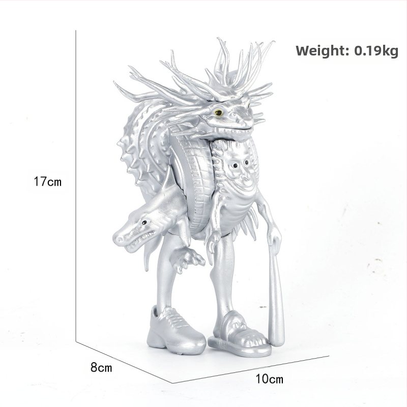 Piiriülene mägede ja merede klassika, figuuride kaunistused, Tungtungsahur, puidust pulkmees, kes kannab kingi, hainukk, hulgimüük