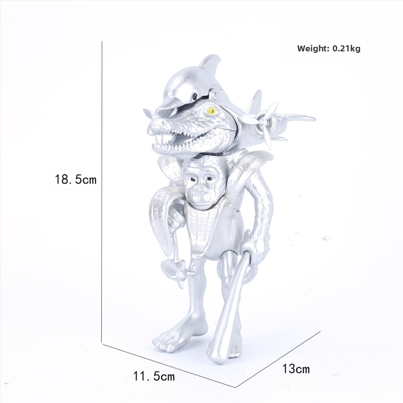 Piiriülene mägede ja merede klassika, figuuride kaunistused, Tungtungsahur, puidust pulkmees, kes kannab kingi, hainukk, hulgimüük