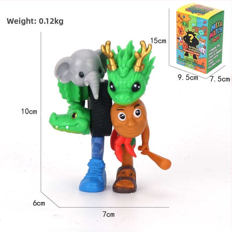 Piiriülene mägede ja merede klassika, figuuride kaunistused, Tungtungsahur, puidust pulkmees, kes kannab kingi, hainukk, hulgimüük