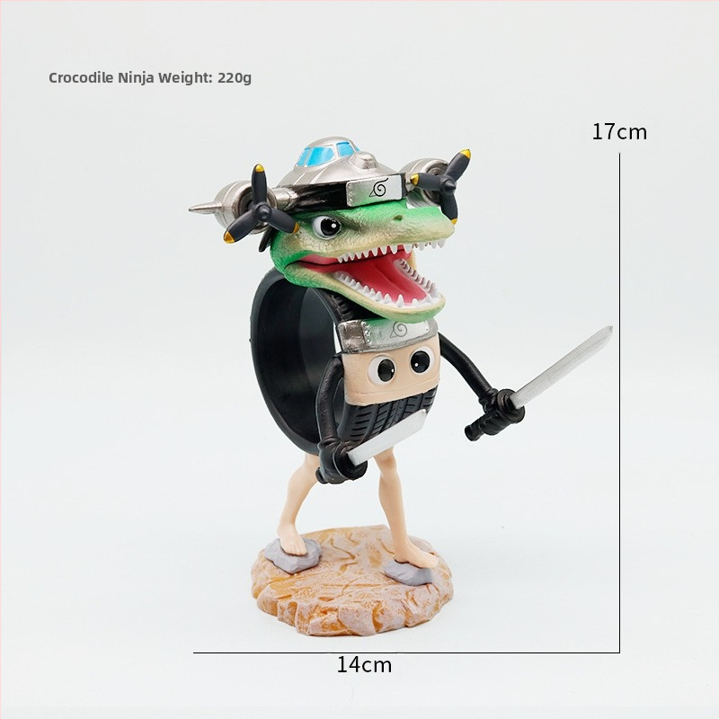 Piiriülene mägede ja merede klassika, figuuride kaunistused, Tungtungsahur, puidust pulkmees, kes kannab kingi, hainukk, hulgimüük