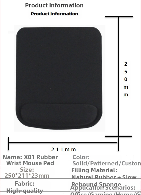 Silikoonist randmehiirepadi tehase otsemüük piiriülene reklaamimuster klaviatuuri käetugi randmetugi randmepadi hiirepadi