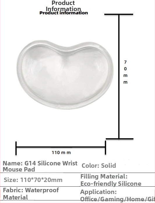 Silikoonist randmehiirepadi tehase otsemüük piiriülene reklaamimuster klaviatuuri käetugi randmetugi randmepadi hiirepadi