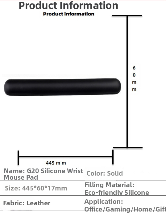Silikoonist randmehiirepadi tehase otsemüük piiriülene reklaamimuster klaviatuuri käetugi randmetugi randmepadi hiirepadi