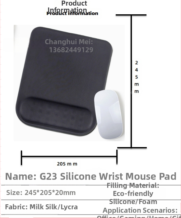 Silikoonist randmehiirepadi tehase otsemüük piiriülene reklaamimuster klaviatuuri käetugi randmetugi randmepadi hiirepadi