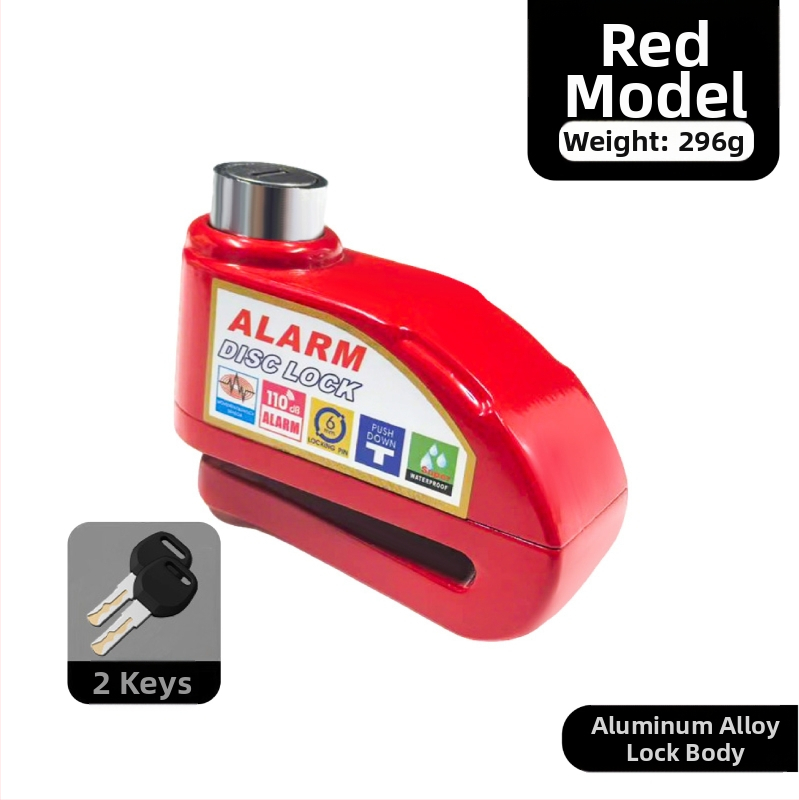 Κλείδωμα δισκόφρενου αυτοκινήτου γενικής χρήσης, κλειδαριά μοτοσικλέτας, αντικλεπτικό συναγερμό ποδηλάτου, κλειδαριά δισκόφρενου, κλειδαριά ποδηλάτου βουνού