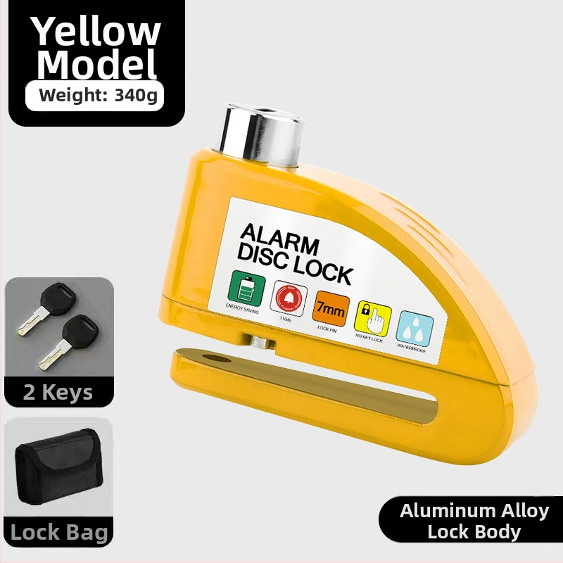 Κλείδωμα δισκόφρενου αυτοκινήτου γενικής χρήσης, κλειδαριά μοτοσικλέτας, αντικλεπτικό συναγερμό ποδηλάτου, κλειδαριά δισκόφρενου, κλειδαριά ποδηλάτου βουνού