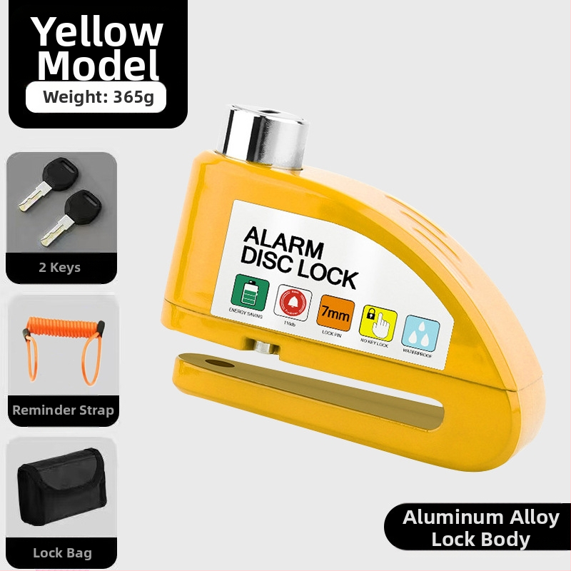 Κλείδωμα δισκόφρενου αυτοκινήτου γενικής χρήσης, κλειδαριά μοτοσικλέτας, αντικλεπτικό συναγερμό ποδηλάτου, κλειδαριά δισκόφρενου, κλειδαριά ποδηλάτου βουνού