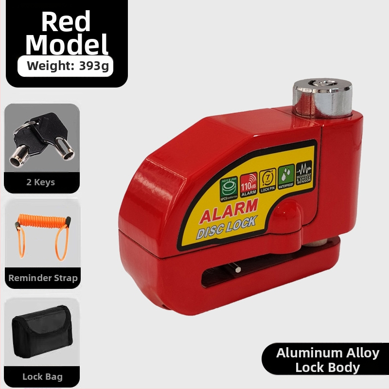 Κλείδωμα δισκόφρενου αυτοκινήτου γενικής χρήσης, κλειδαριά μοτοσικλέτας, αντικλεπτικό συναγερμό ποδηλάτου, κλειδαριά δισκόφρενου, κλειδαριά ποδηλάτου βουνού