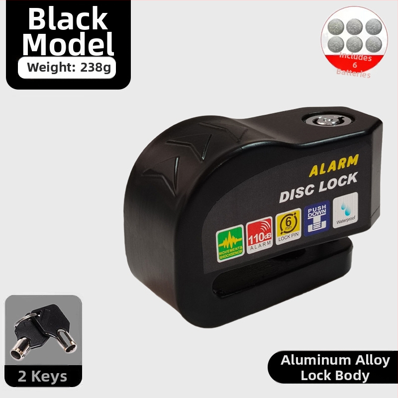 Κλείδωμα δισκόφρενου αυτοκινήτου γενικής χρήσης, κλειδαριά μοτοσικλέτας, αντικλεπτικό συναγερμό ποδηλάτου, κλειδαριά δισκόφρενου, κλειδαριά ποδηλάτου βουνού