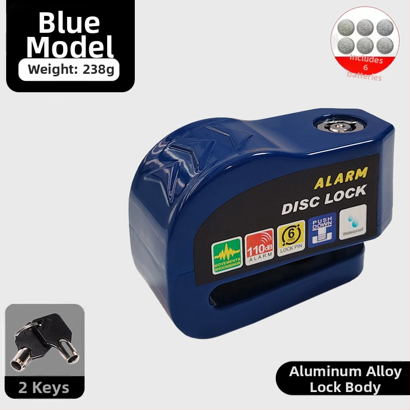 Κλείδωμα δισκόφρενου αυτοκινήτου γενικής χρήσης, κλειδαριά μοτοσικλέτας, αντικλεπτικό συναγερμό ποδηλάτου, κλειδαριά δισκόφρενου, κλειδαριά ποδηλάτου βουνού