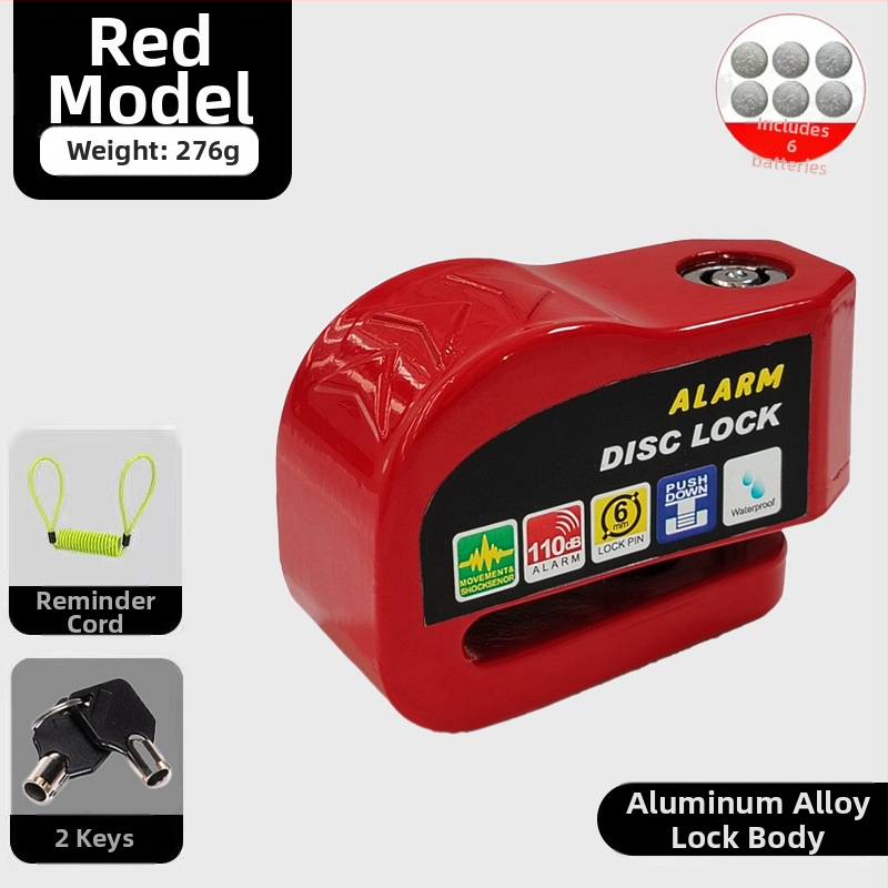 Κλείδωμα δισκόφρενου αυτοκινήτου γενικής χρήσης, κλειδαριά μοτοσικλέτας, αντικλεπτικό συναγερμό ποδηλάτου, κλειδαριά δισκόφρενου, κλειδαριά ποδηλάτου βουνού