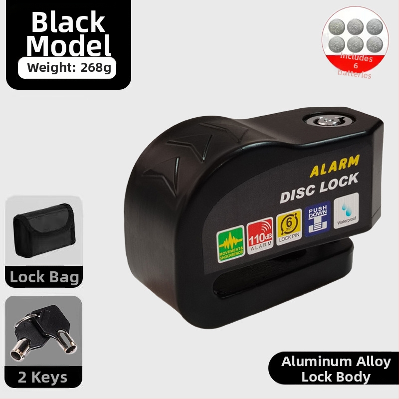 Κλείδωμα δισκόφρενου αυτοκινήτου γενικής χρήσης, κλειδαριά μοτοσικλέτας, αντικλεπτικό συναγερμό ποδηλάτου, κλειδαριά δισκόφρενου, κλειδαριά ποδηλάτου βουνού