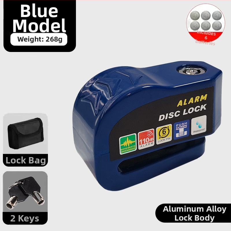 Κλείδωμα δισκόφρενου αυτοκινήτου γενικής χρήσης, κλειδαριά μοτοσικλέτας, αντικλεπτικό συναγερμό ποδηλάτου, κλειδαριά δισκόφρενου, κλειδαριά ποδηλάτου βουνού