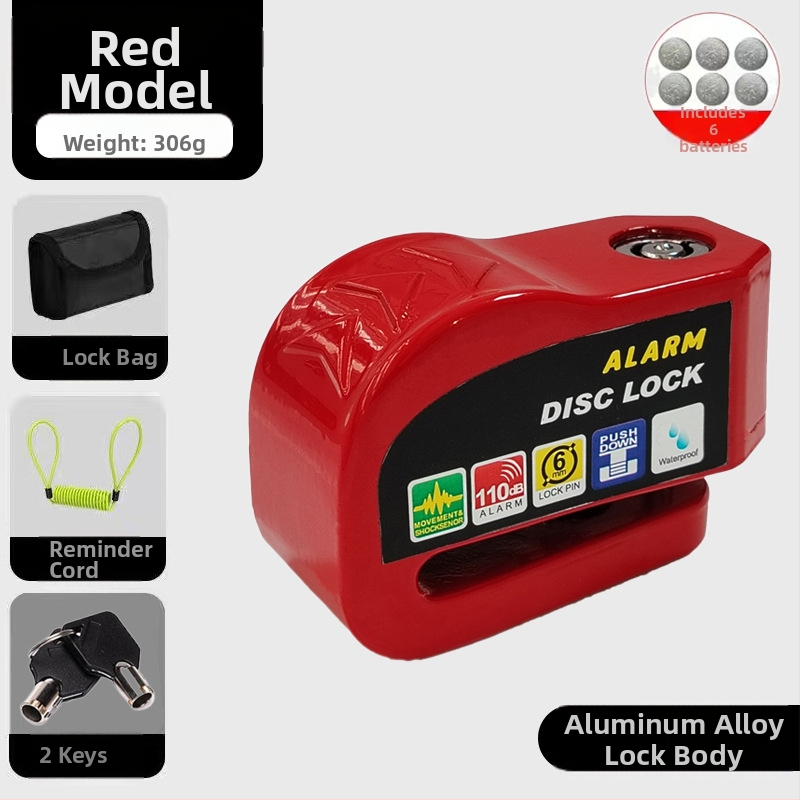 Κλείδωμα δισκόφρενου αυτοκινήτου γενικής χρήσης, κλειδαριά μοτοσικλέτας, αντικλεπτικό συναγερμό ποδηλάτου, κλειδαριά δισκόφρενου, κλειδαριά ποδηλάτου βουνού