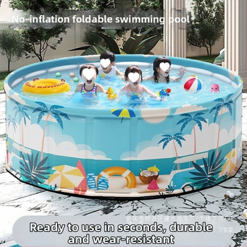 Vaikų buitinis baseinas Nepripučiamas suaugusiųjų kūdikių didelis lauko lauko sulankstomas baseinas plaukimo kibiras