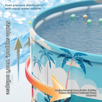 Vaikų buitinis baseinas Nepripučiamas suaugusiųjų kūdikių didelis lauko lauko sulankstomas baseinas plaukimo kibiras