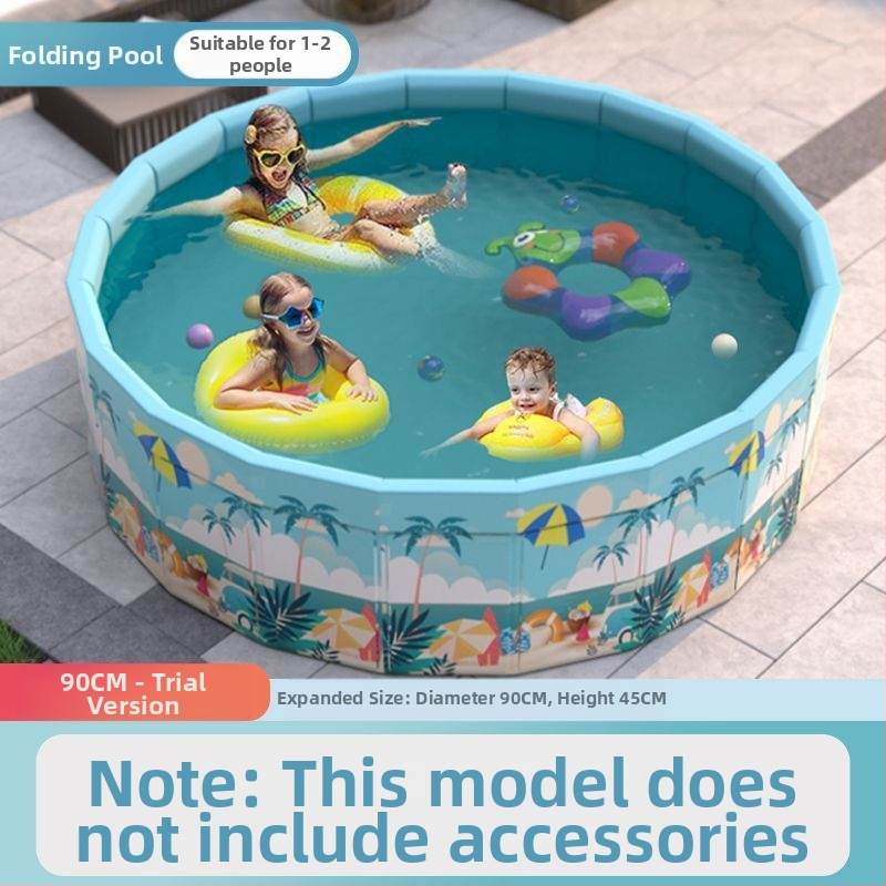 Vaikų buitinis baseinas Nepripučiamas suaugusiųjų kūdikių didelis lauko lauko sulankstomas baseinas plaukimo kibiras