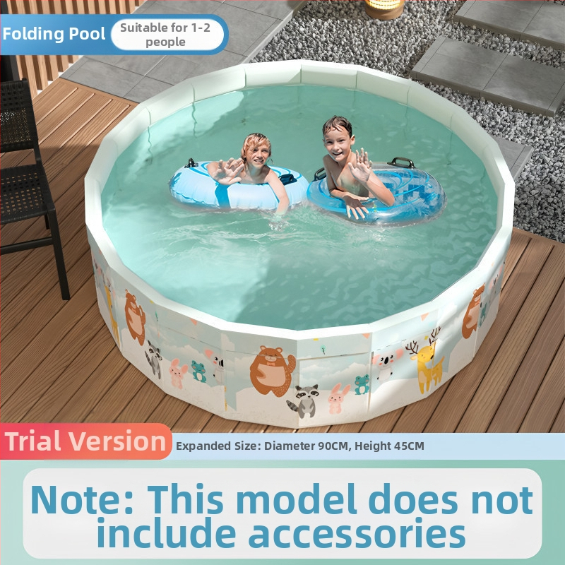 Vaikų buitinis baseinas Nepripučiamas suaugusiųjų kūdikių didelis lauko lauko sulankstomas baseinas plaukimo kibiras