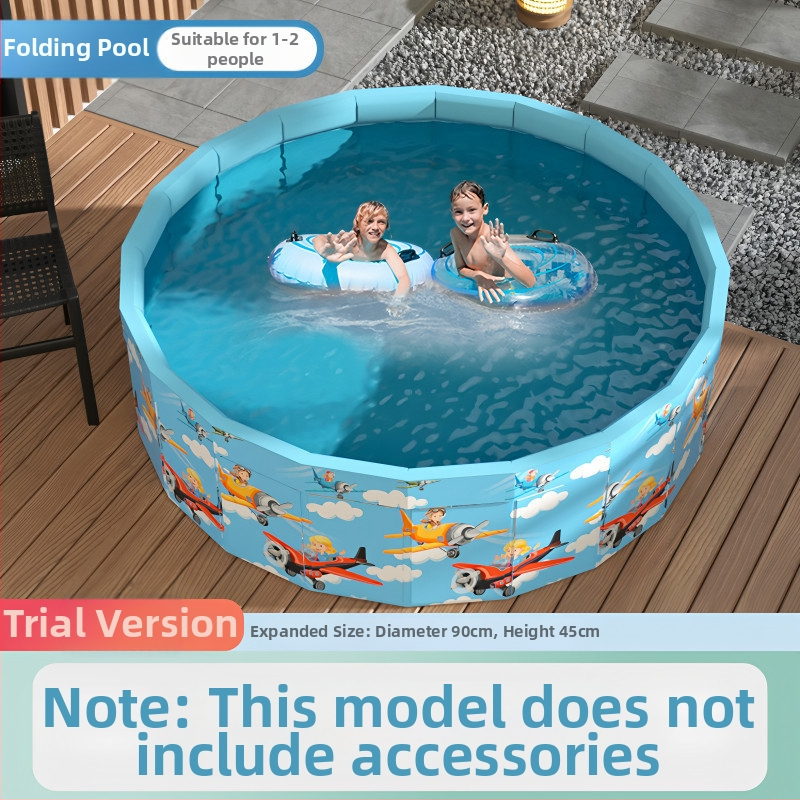 Vaikų buitinis baseinas Nepripučiamas suaugusiųjų kūdikių didelis lauko lauko sulankstomas baseinas plaukimo kibiras