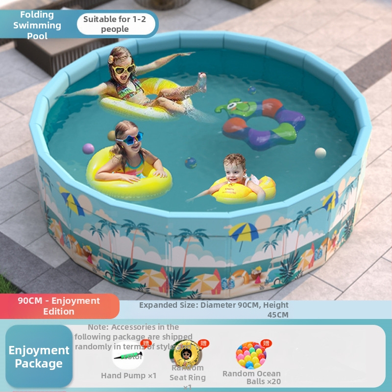 Vaikų buitinis baseinas Nepripučiamas suaugusiųjų kūdikių didelis lauko lauko sulankstomas baseinas plaukimo kibiras
