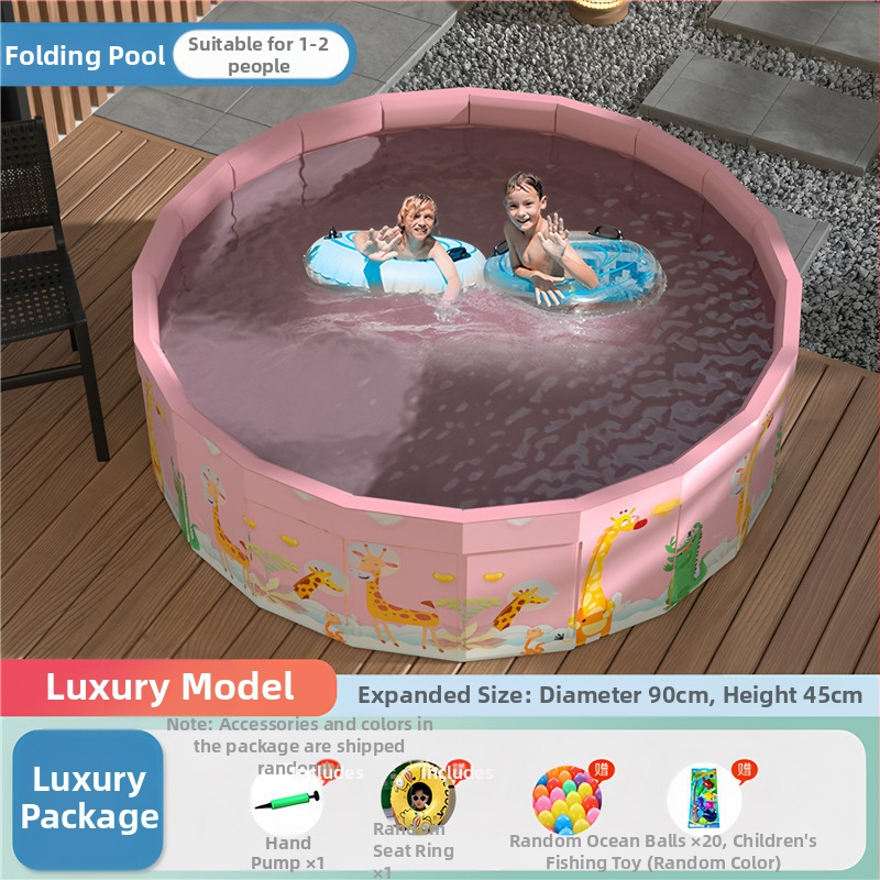 Vaikų buitinis baseinas Nepripučiamas suaugusiųjų kūdikių didelis lauko lauko sulankstomas baseinas plaukimo kibiras