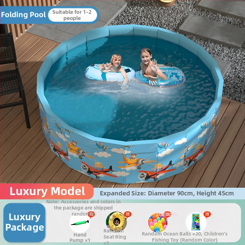 Vaikų buitinis baseinas Nepripučiamas suaugusiųjų kūdikių didelis lauko lauko sulankstomas baseinas plaukimo kibiras