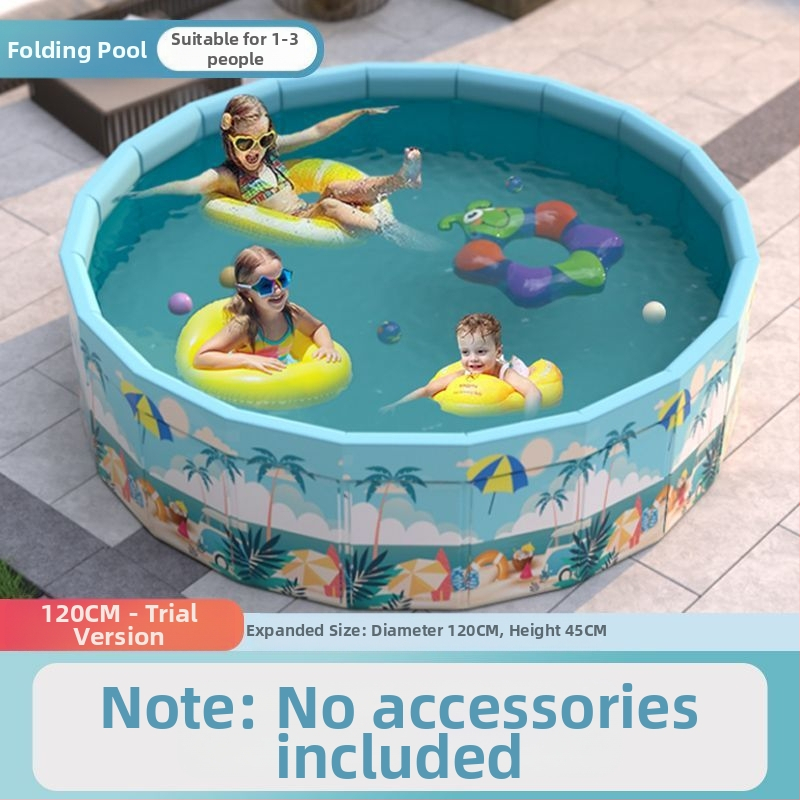 Vaikų buitinis baseinas Nepripučiamas suaugusiųjų kūdikių didelis lauko lauko sulankstomas baseinas plaukimo kibiras