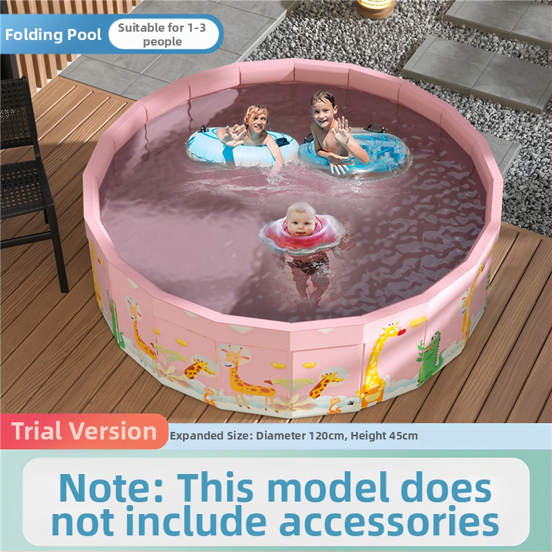 Vaikų buitinis baseinas Nepripučiamas suaugusiųjų kūdikių didelis lauko lauko sulankstomas baseinas plaukimo kibiras