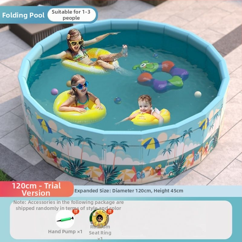 Vaikų buitinis baseinas Nepripučiamas suaugusiųjų kūdikių didelis lauko lauko sulankstomas baseinas plaukimo kibiras