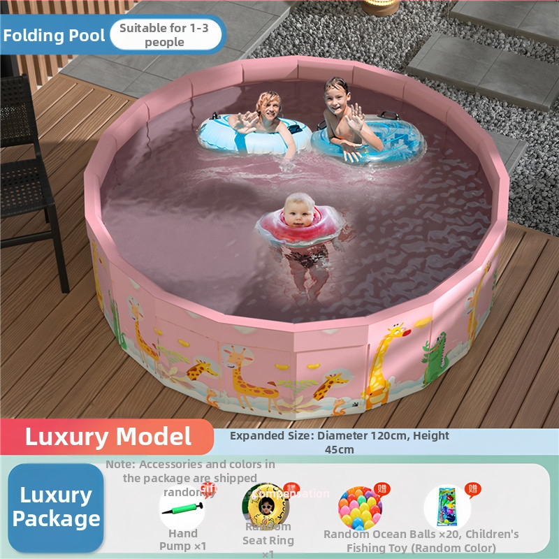 Vaikų buitinis baseinas Nepripučiamas suaugusiųjų kūdikių didelis lauko lauko sulankstomas baseinas plaukimo kibiras