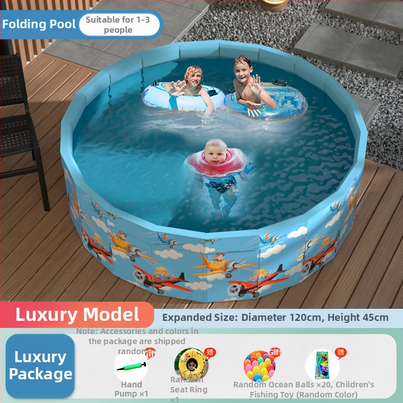 Vaikų buitinis baseinas Nepripučiamas suaugusiųjų kūdikių didelis lauko lauko sulankstomas baseinas plaukimo kibiras