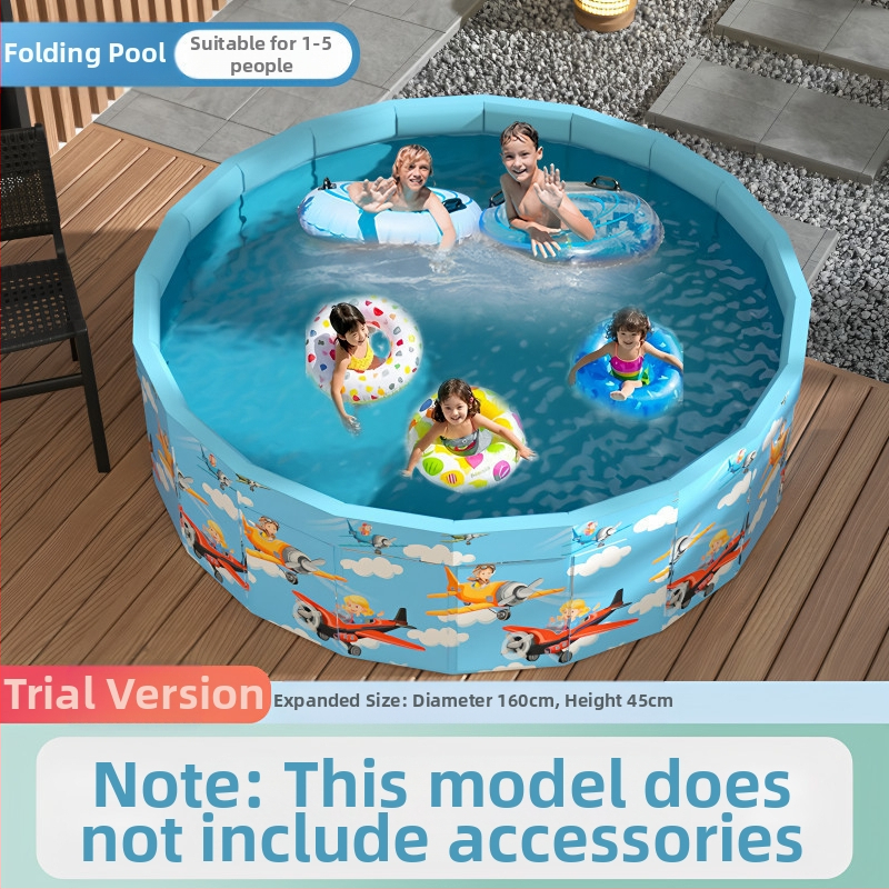 Vaikų buitinis baseinas Nepripučiamas suaugusiųjų kūdikių didelis lauko lauko sulankstomas baseinas plaukimo kibiras