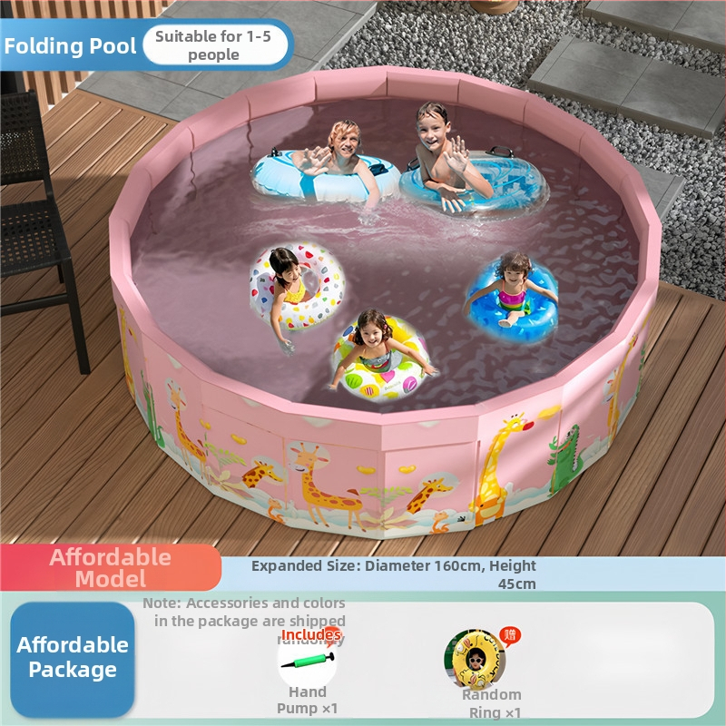 Vaikų buitinis baseinas Nepripučiamas suaugusiųjų kūdikių didelis lauko lauko sulankstomas baseinas plaukimo kibiras