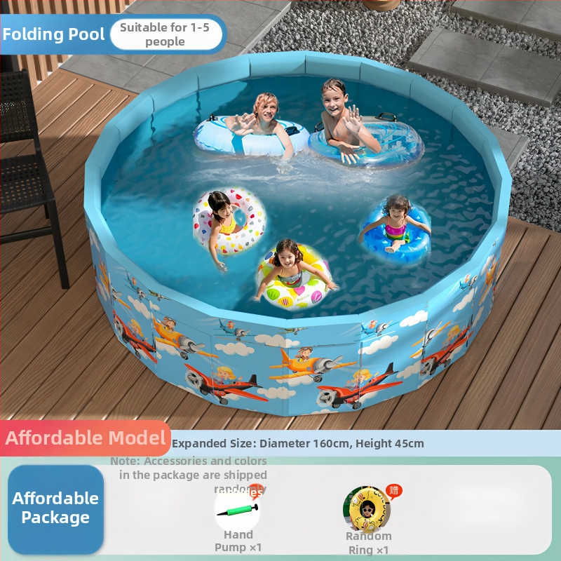 Vaikų buitinis baseinas Nepripučiamas suaugusiųjų kūdikių didelis lauko lauko sulankstomas baseinas plaukimo kibiras