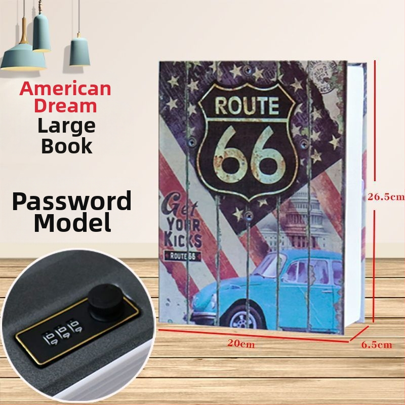 Dropshipping Carte Seif Parolă Cutie cu Încuietoare Dulap Mic Cutie Mică de Bani Pușculiță pentru Casa Copiilor