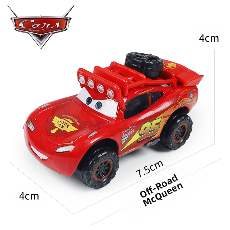 Cars 3 Racing Lightning Mcqueen Παιδικό Παιχνίδι Αυτοκίνητο από Κράμα Μαύρο Αυτοκίνητο Καταιγίδας King Road Boss Cool Sister