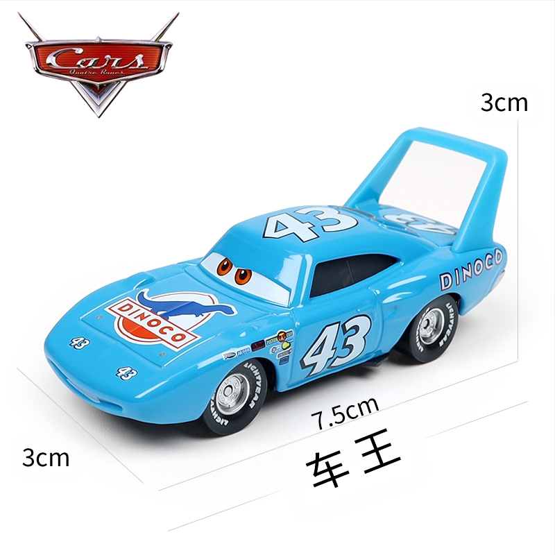Cars 3 Racing Lightning Mcqueen Παιδικό Παιχνίδι Αυτοκίνητο από Κράμα Μαύρο Αυτοκίνητο Καταιγίδας King Road Boss Cool Sister