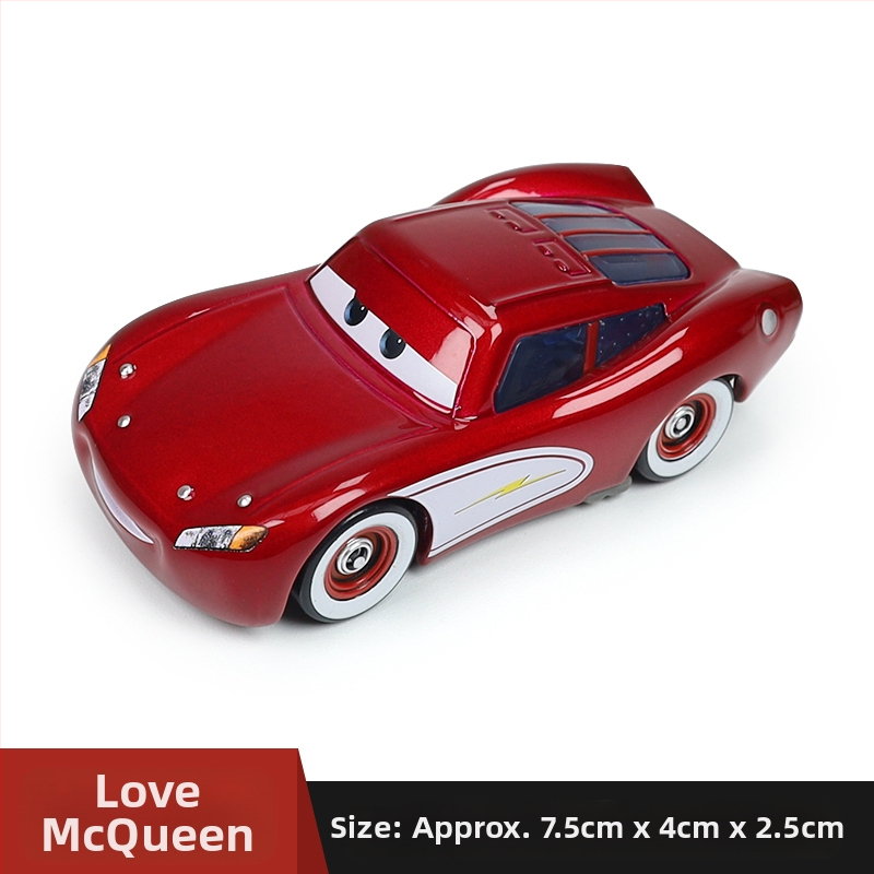 Cars 3 Racing Lightning Mcqueen Παιδικό Παιχνίδι Αυτοκίνητο από Κράμα Μαύρο Αυτοκίνητο Καταιγίδας King Road Boss Cool Sister